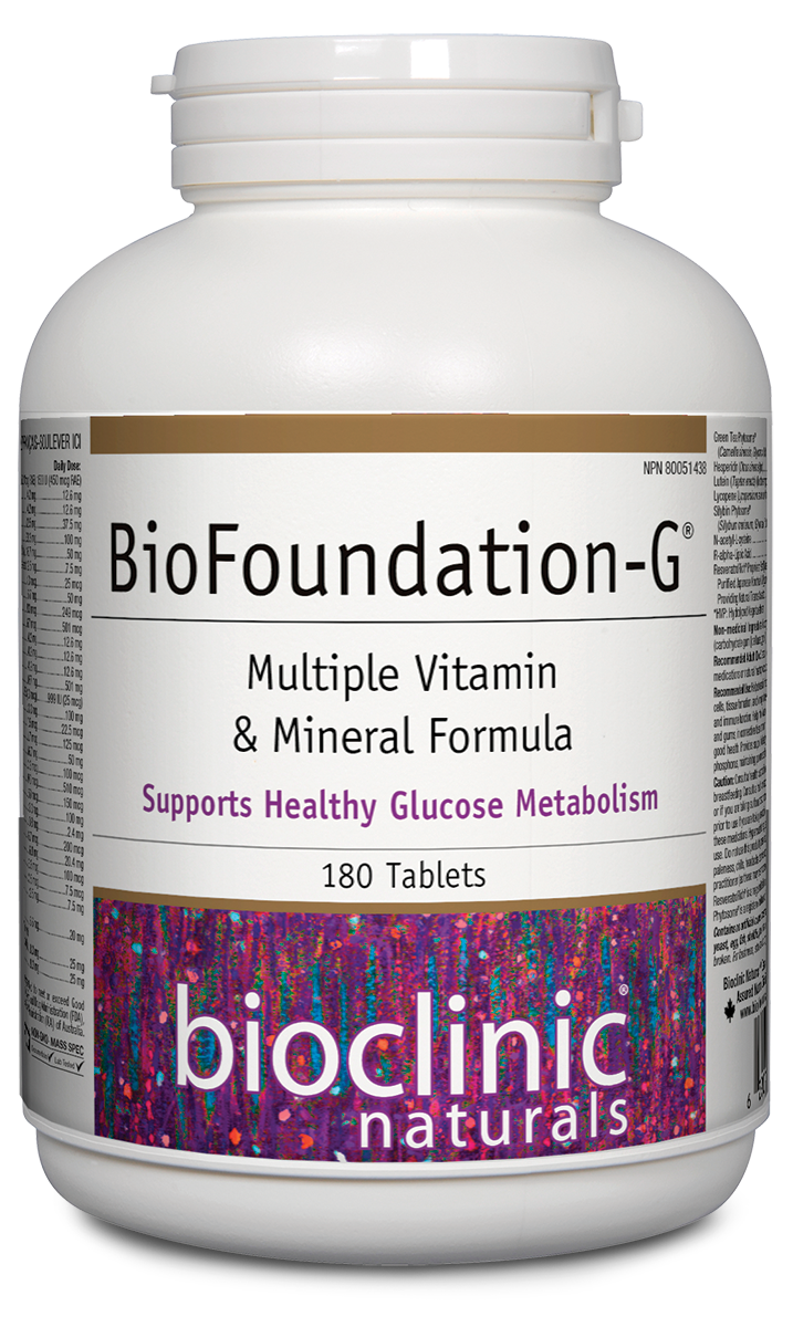 BioClinic   BioFoundation-G™ Multiple Vitamin & Mineral   180 Tablet
