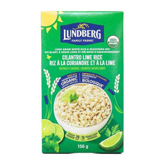 LUNDBERG - Cilantro Lime  Regenerative White Rice   156g