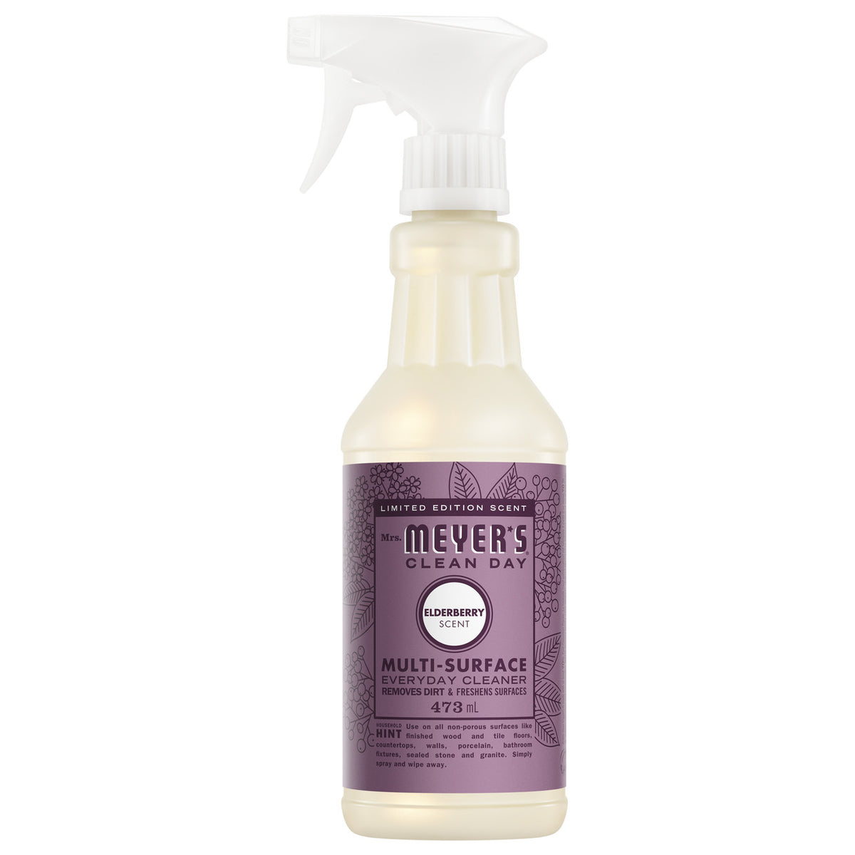 Mrs. Meyer's Clean Day - Multi-Surface Cleaner - Elderberry - 473ml