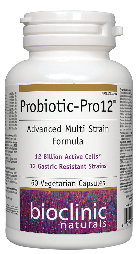 BioClinic   Probiotic-Pro12™ · 12 Billion Active Cells   60 V-Cap