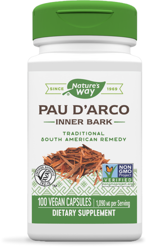Nature's Way - Pau d’Arco Inner Bark - 100 Veg Caps