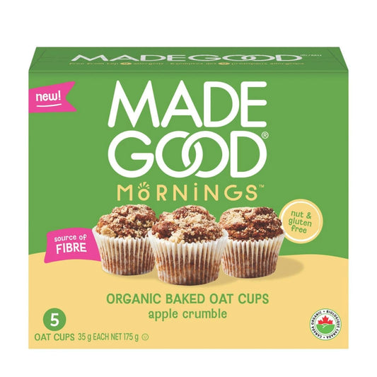 MADEGOOD - Apple Crumble Organic Baked Oat Cups 5 pack