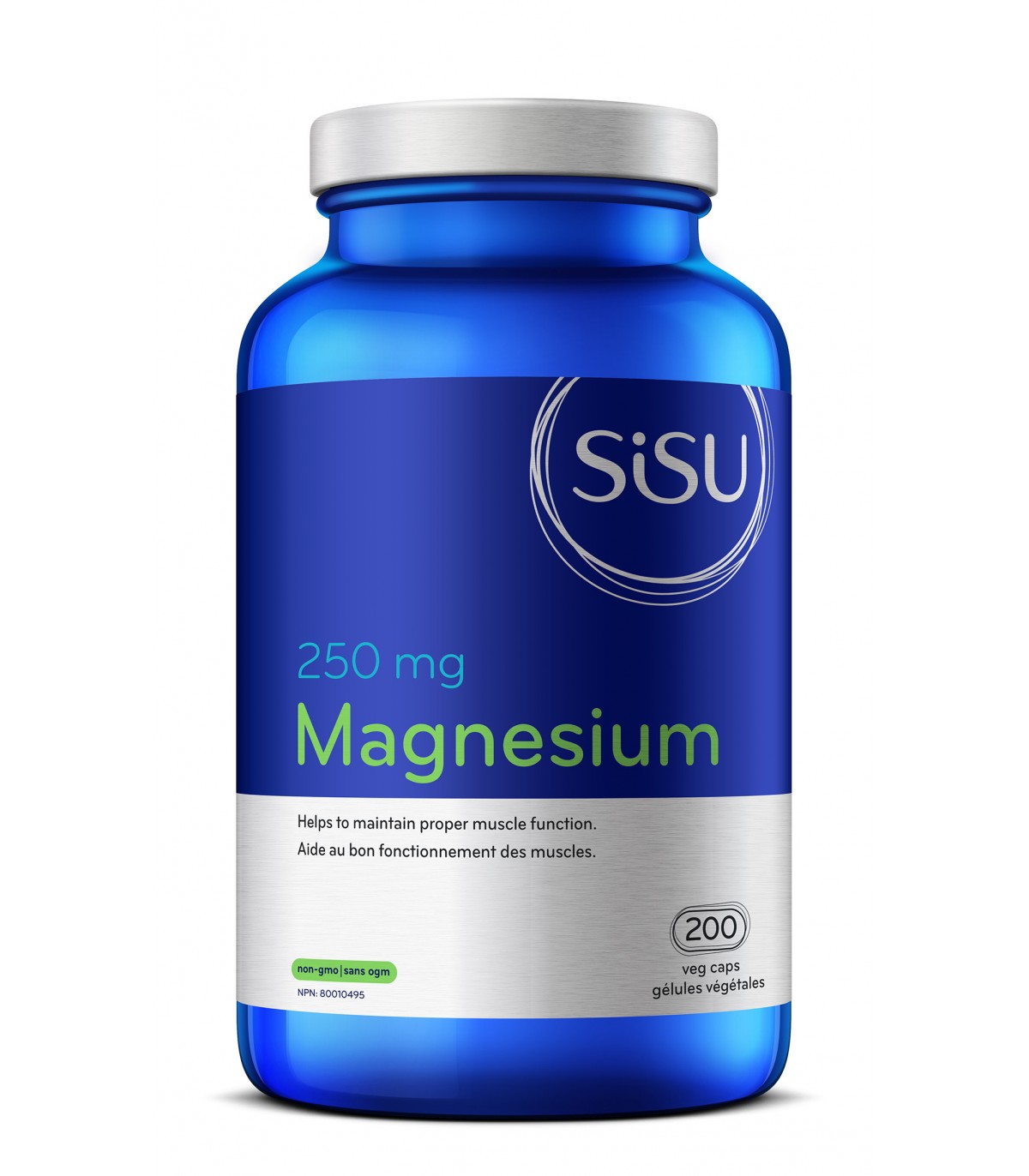 SISU - Magnesium 250 mg - 200 Vcaps