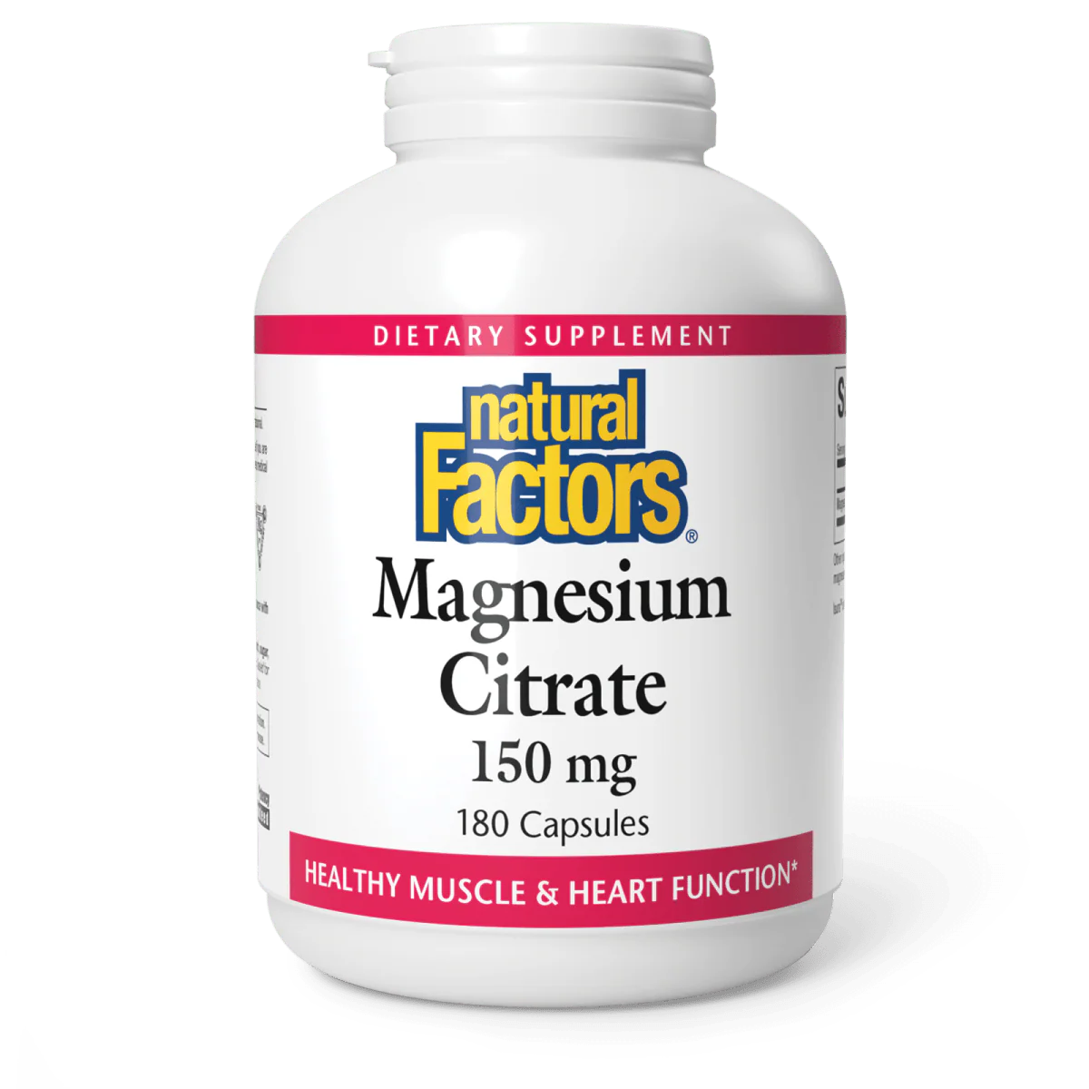 Natural Factors Magnesium Citrate 150 mg 180 caps