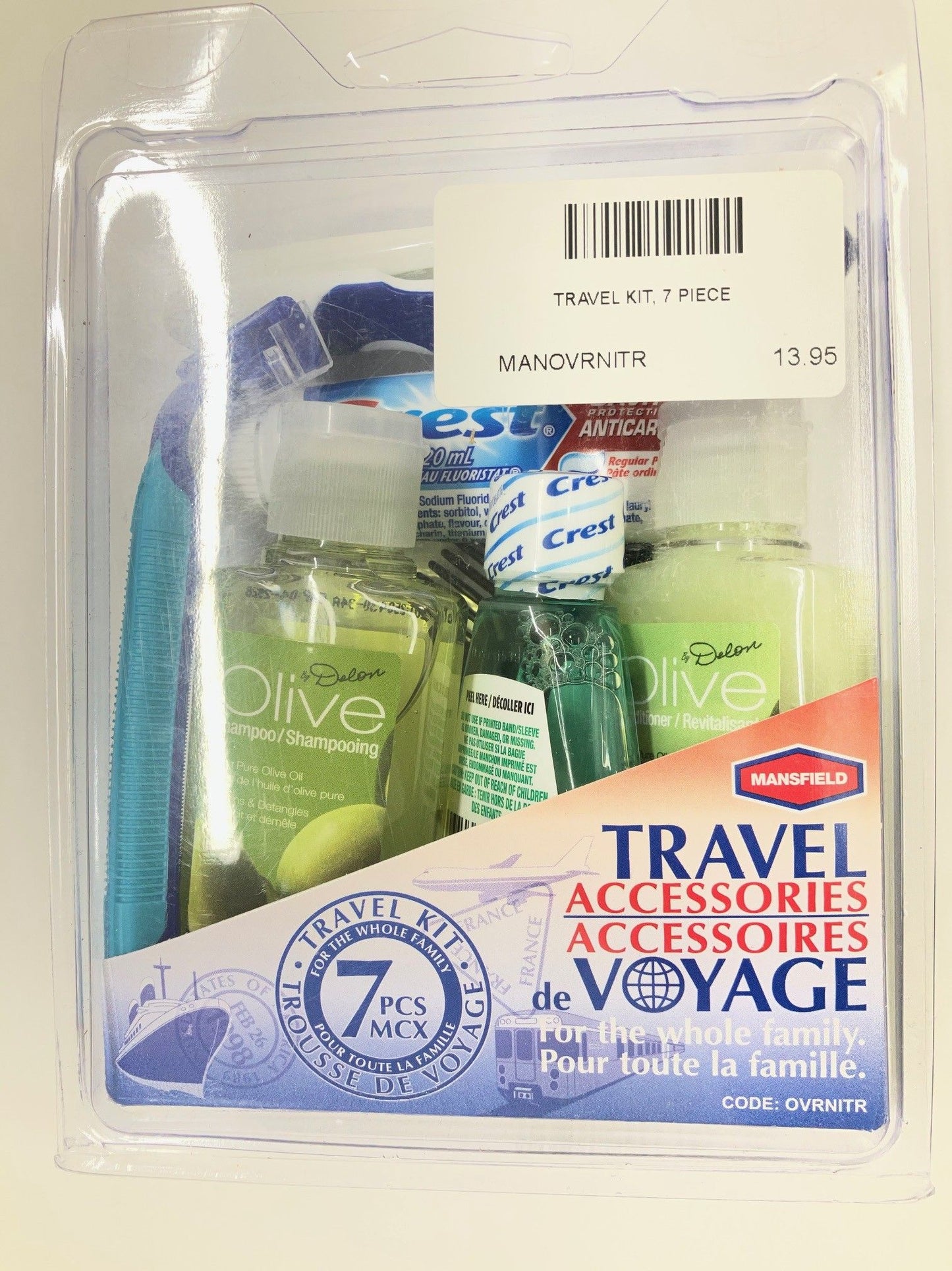 TRAVEL KIT 7 PIECE