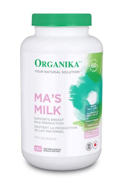 Organika   MA'S MILK 120VCAP