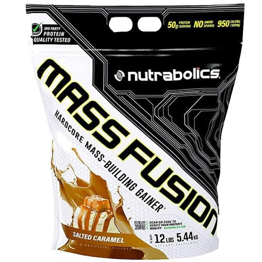 NUTRABOLICS   MASS FUSION   SALTED CARAMEL   12lbs