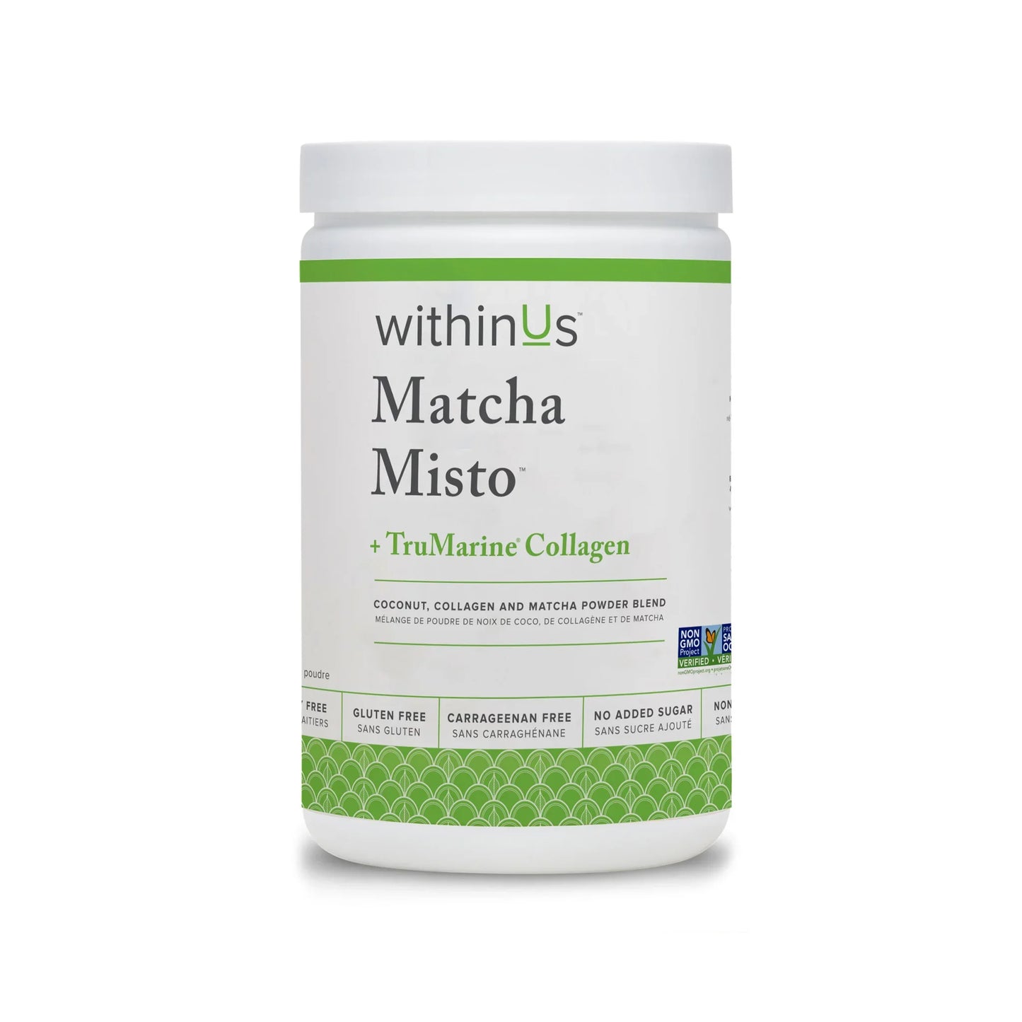 withinUs   TruMarine® Collagen + Matcha Misto 280g