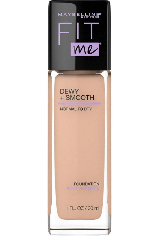 MAYBELLINE FIT ME HYD&SMOOTH FOUNDATION PURE BEIGE pack of 2