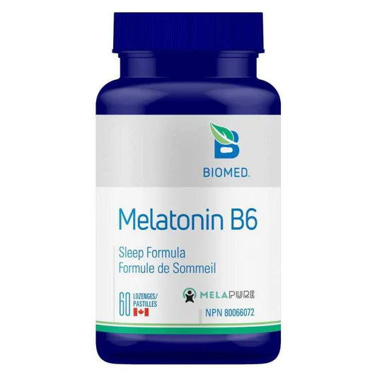 BIOMED - Melatonin B6 Lozenge - 60 lozenges
