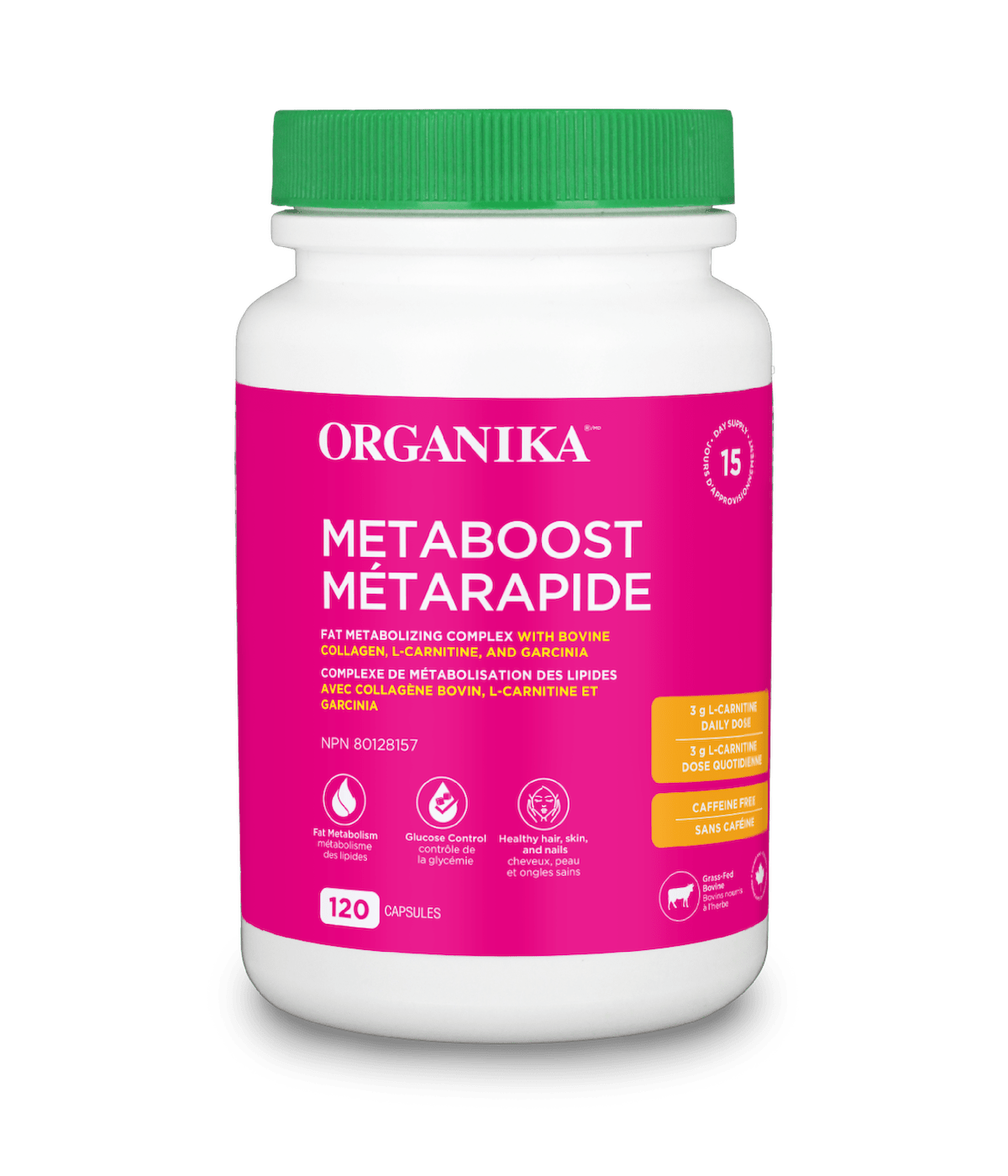 Organika   METABOOST MULTICOLLAGEN CAPSULES 120CAP