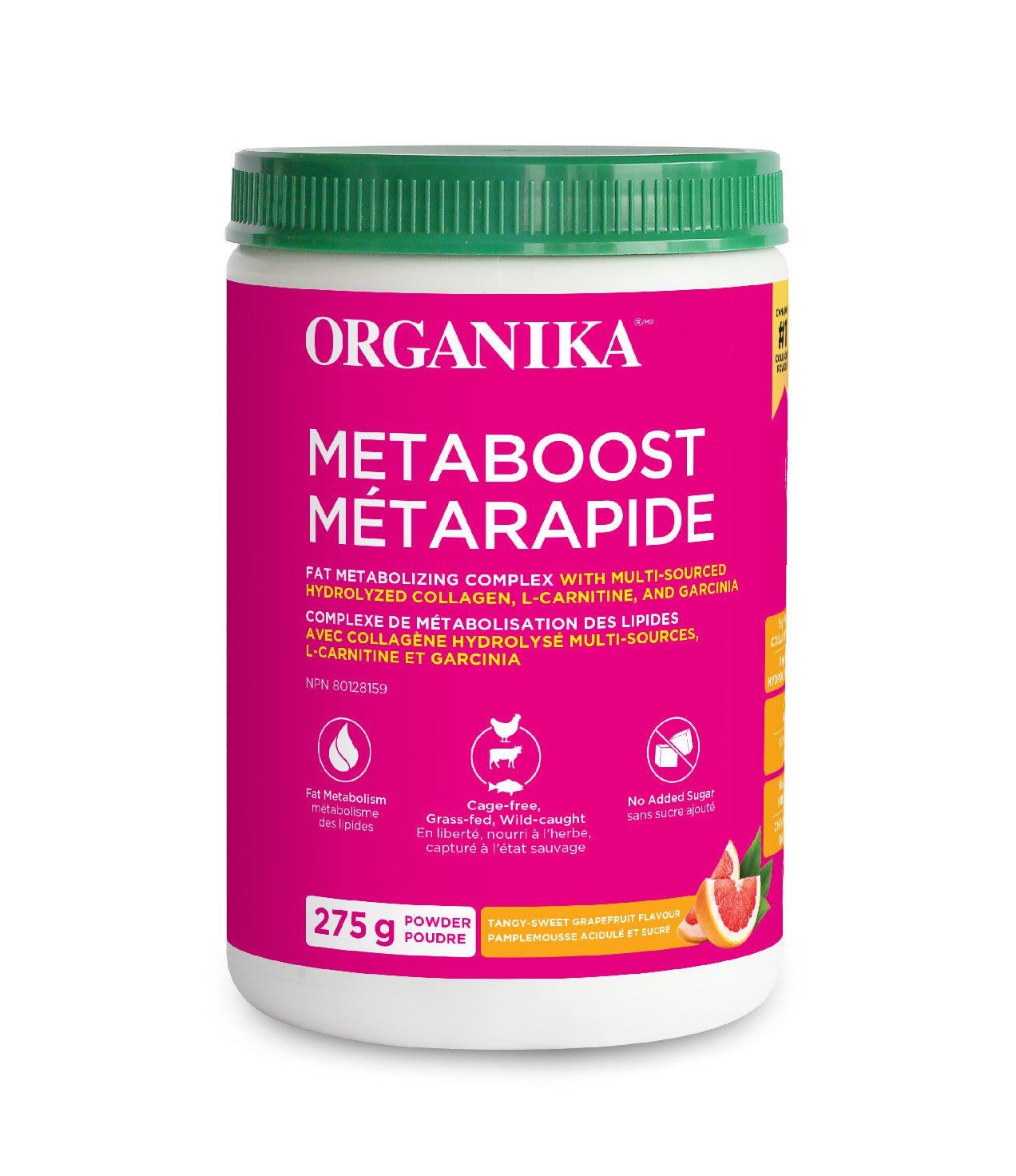 Organika   METABOOST MULTICOLLAGEN POWDER 275G