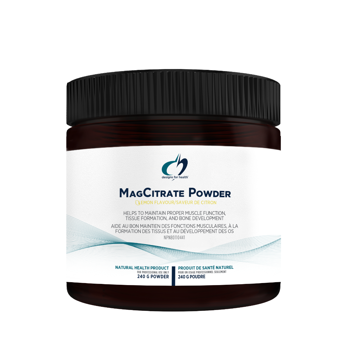 Designs For Health   MagCitrate Powder   240 gPowder