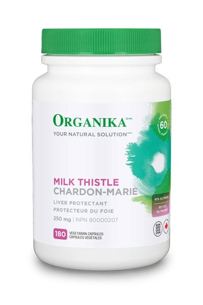 Organika   MILK THISTLE 250MG 180VCAP