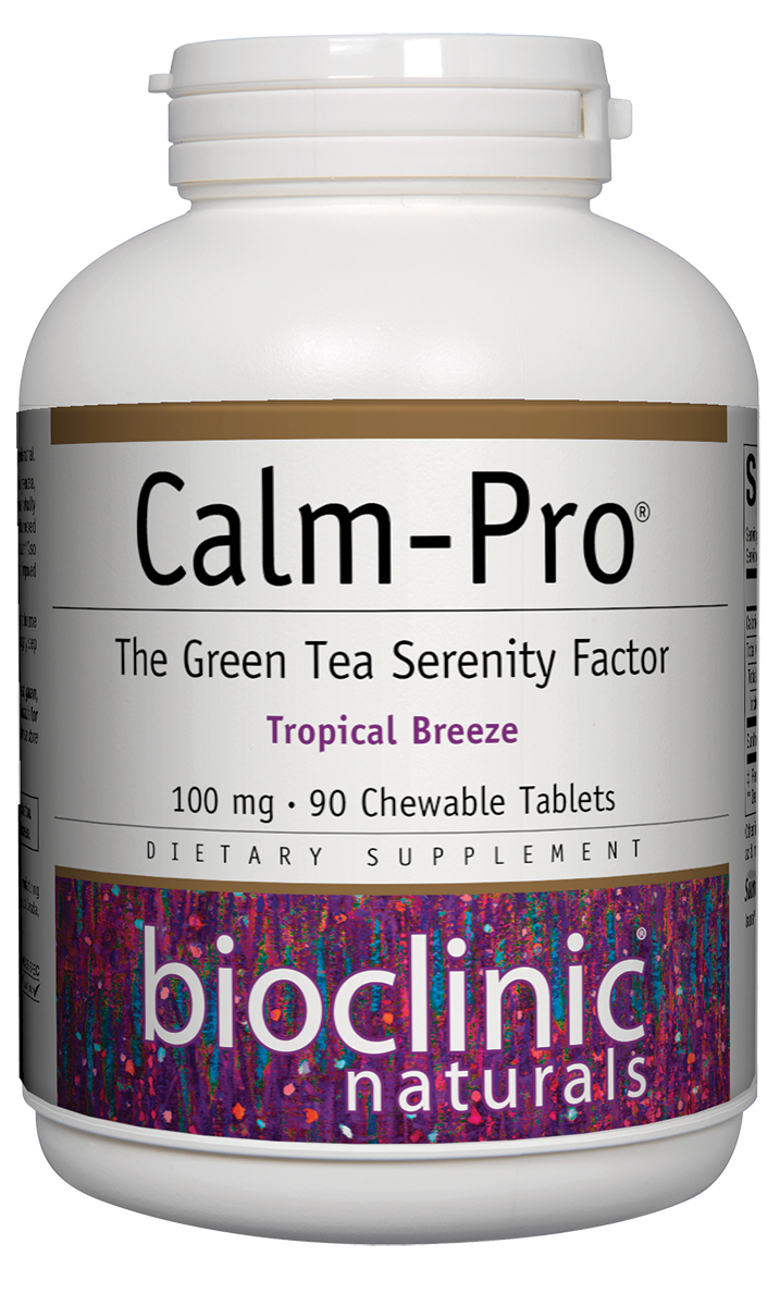 BioClinic   Calm-Pro™ · 100 mg · Tropical Breeze   90 Chewable Tablet