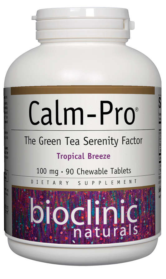BioClinic   Calm-Pro™ · 100 mg · Tropical Breeze   90 Chewable Tablet