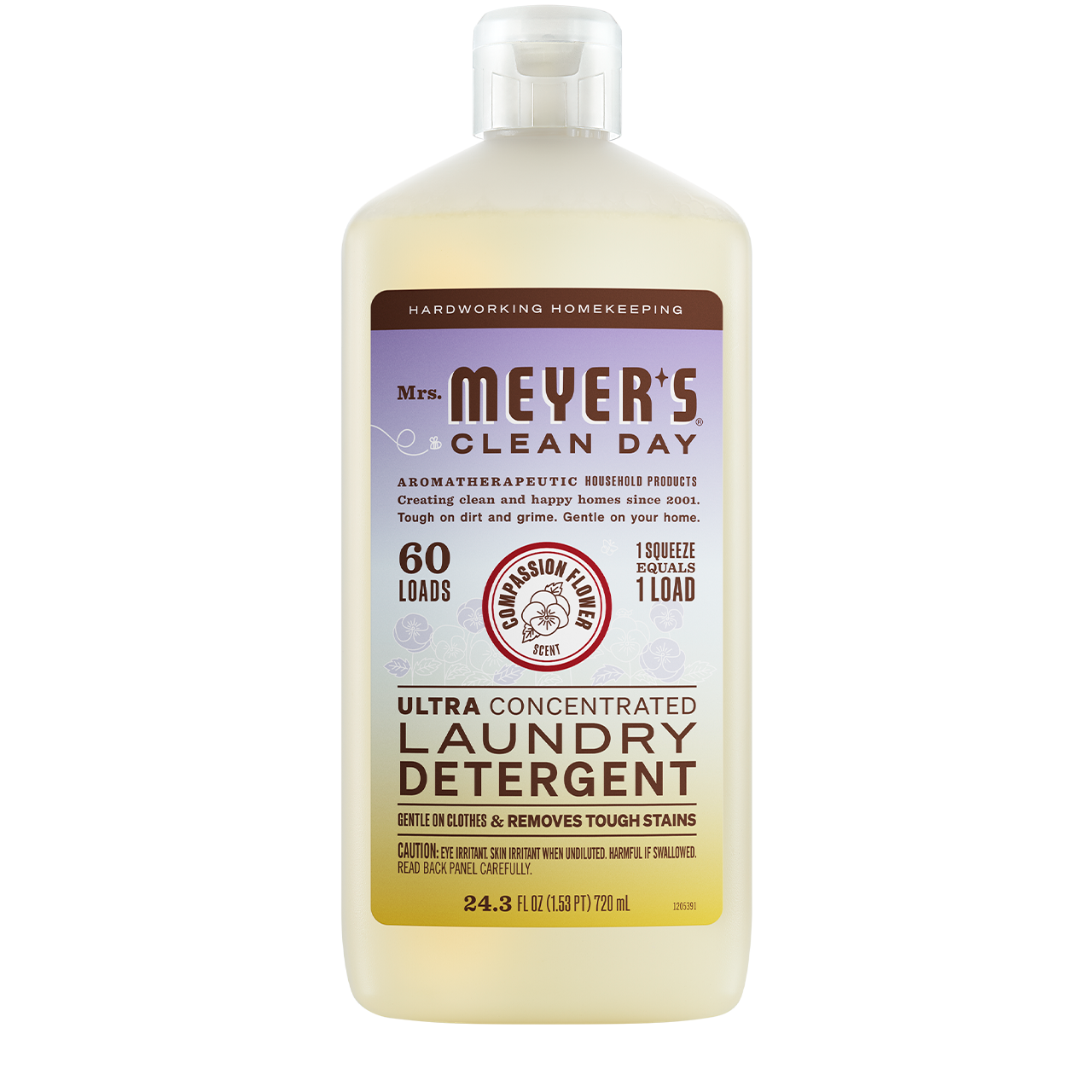 Mrs. Meyer's Clean Day   CompassionFlower Ultra-Conc Laundry 720ml