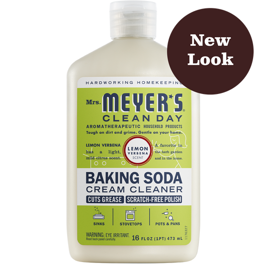 Mrs. Meyer's Clean Day   Baking Soda Cream - Lemon Verbena 473ml