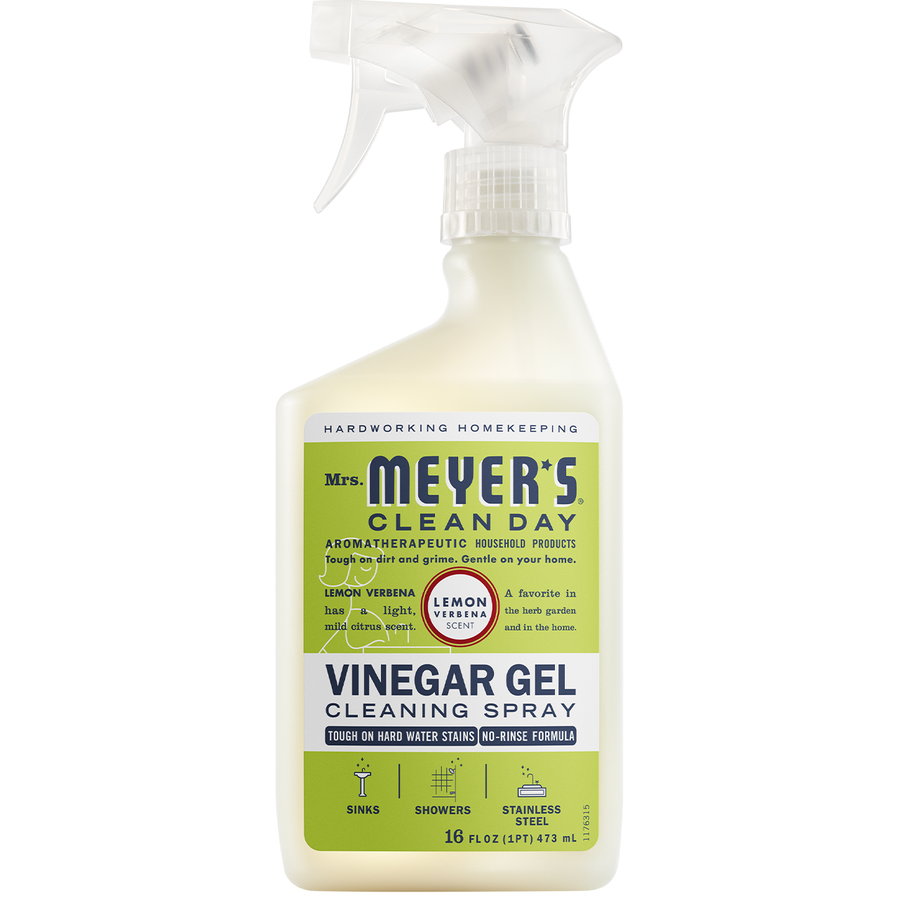 Mrs. Meyer's Clean Day   Vinegar Gel Spray - Lemon Verbena 473ml