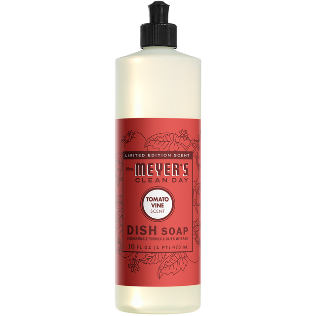 Mrs. Meyer's Clean Day   Dish Soap - Tomato Vine 473ml