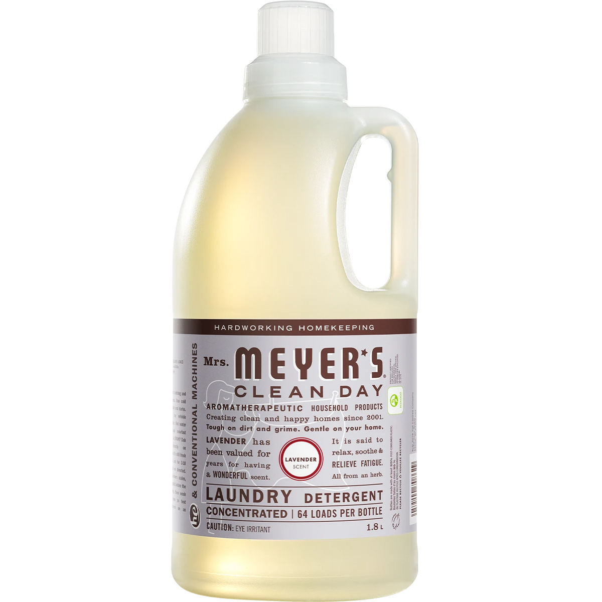 Mrs. Meyer's Clean Day - Liquid Laundry Soap - Lavender - 1.8L