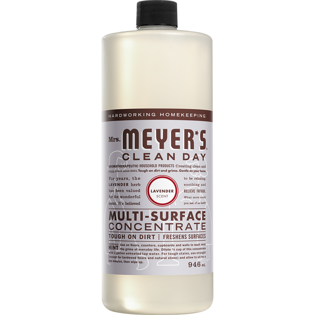Mrs. Meyer's Clean Day   Multi-Surface Concentrate   Multi Surface Cleaner Concentrate Lavender946ML