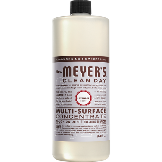 Mrs. Meyer's Clean Day   Multi-Surface Concentrate   Multi Surface Cleaner Concentrate Lavender946ML
