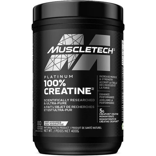 MuscleTech - MuscleTech Platinum - 100% Creapure Creatine Unflavoured 400 g