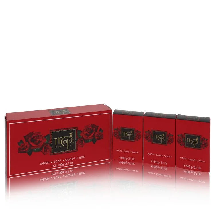 Maja Soap (3 pack) By Myrurgia 92ml/3.1 oz Soap