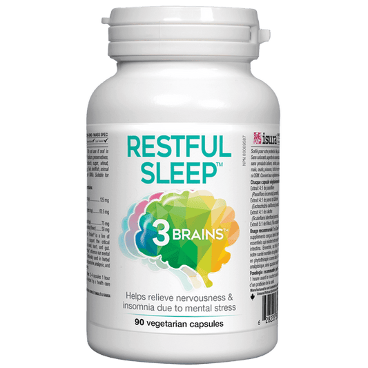 3 Brains  Restful Sleep 90 vcaps