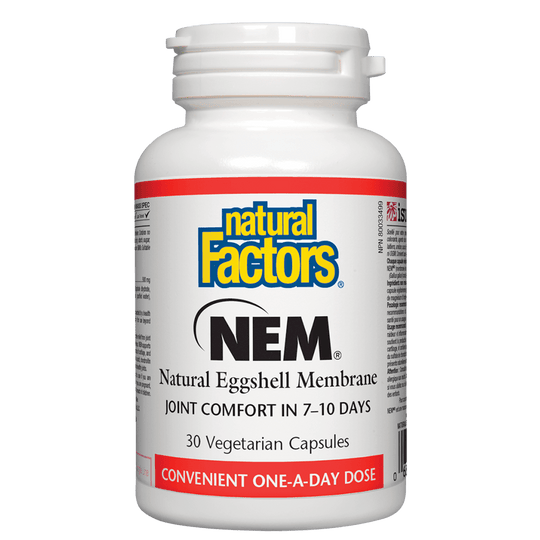 Natural Factors - NEM® Natural Eggshell Membrane 500 mg - 30 caps
