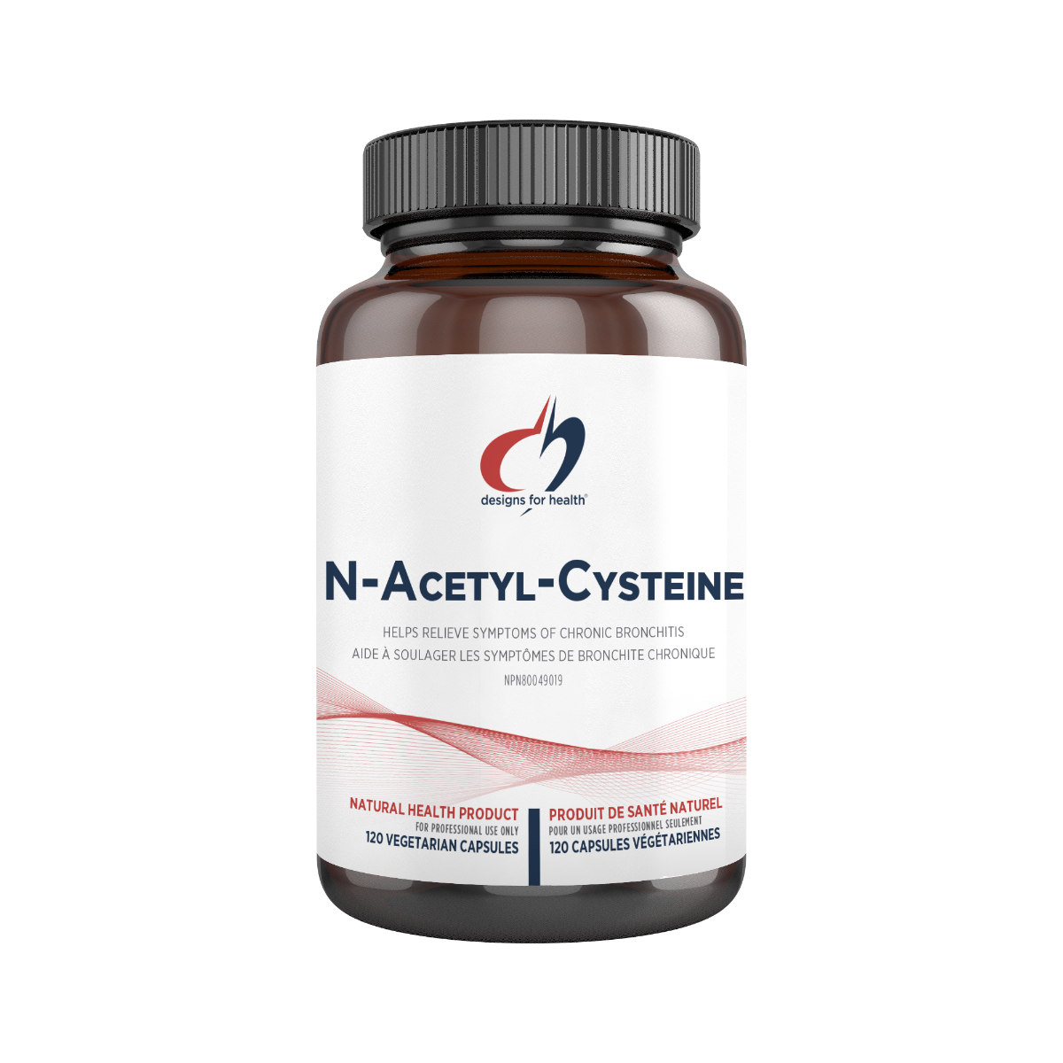 Designs For Health   N-Acetyl-Cysteine   120Capsule