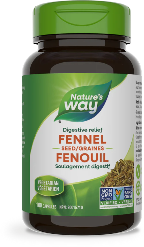 Nature's Way - Fennel Seed - 100 Veg Caps