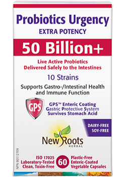 NEW ROOTS    Probiotics Urgency Extra Potency    60 capsules