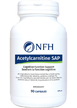 NFH Acetylcarnitine SAP (750 mg acetyl-l-carnitine hydrochloride/capsule) 90 capsules