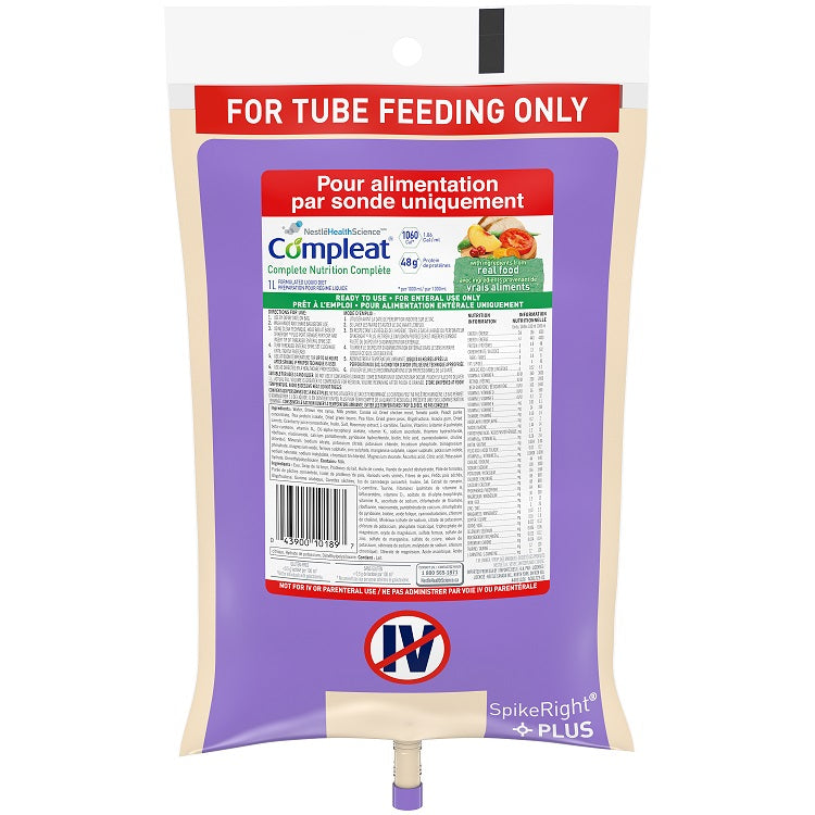 COMPLEAT SPIKERIGHT + ULTRA PAK 1L LIQUID pack of 6
