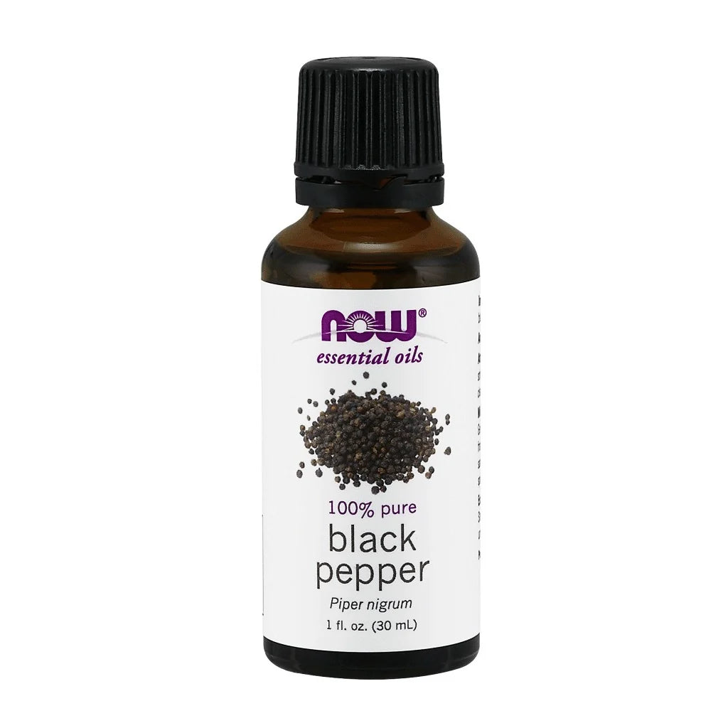 NOW Foods - Black Pepper Oil (Piper Nigrum) 30mL