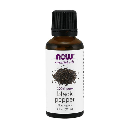 NOW Foods - Black Pepper Oil (Piper Nigrum) 30mL