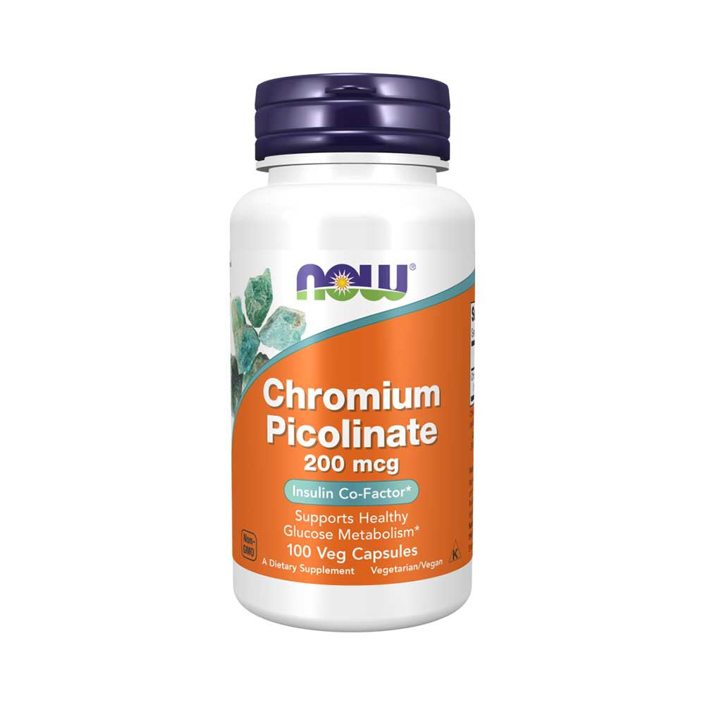 NOW    Chromium Picolinate 200mcg 100vcap