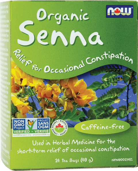 NOW    Organic Senna Tea 24 Bag x 48g