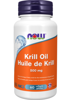 NOW    Neptune Krill Oil 500mg 60gel
