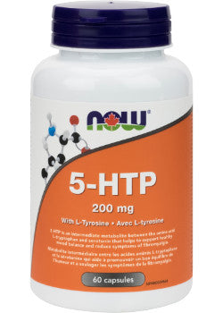 NOW    5-HTP 200mg + Tyrosine 60cap