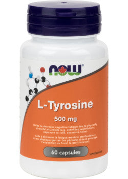 NOW    L-Tyrosine 500mg (FreeForm) 60cap
