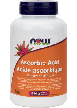 NOW    Ascorbic Acid (100% Pure Vit.C) Pwd 454g
