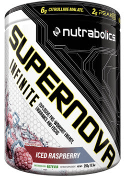 NUTRABOLICS   SUPERNOVA INFINITE   20srv   ICED RASPBERRY