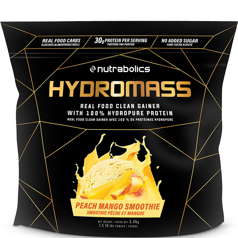 NUTRABOLICS   HYDROMASS   3lbs   PEACH MANGO SMOOTHIE
