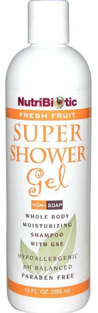 NUTRIBIOTIC    Shower Gel Fresh Fruit, 355ml
