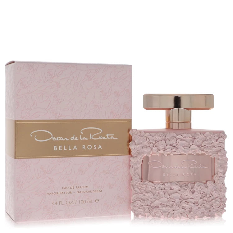 Bella Rosa Eau De Parfum Spray By Oscar De La Renta 3.4 oz Eau De Parfum Spray