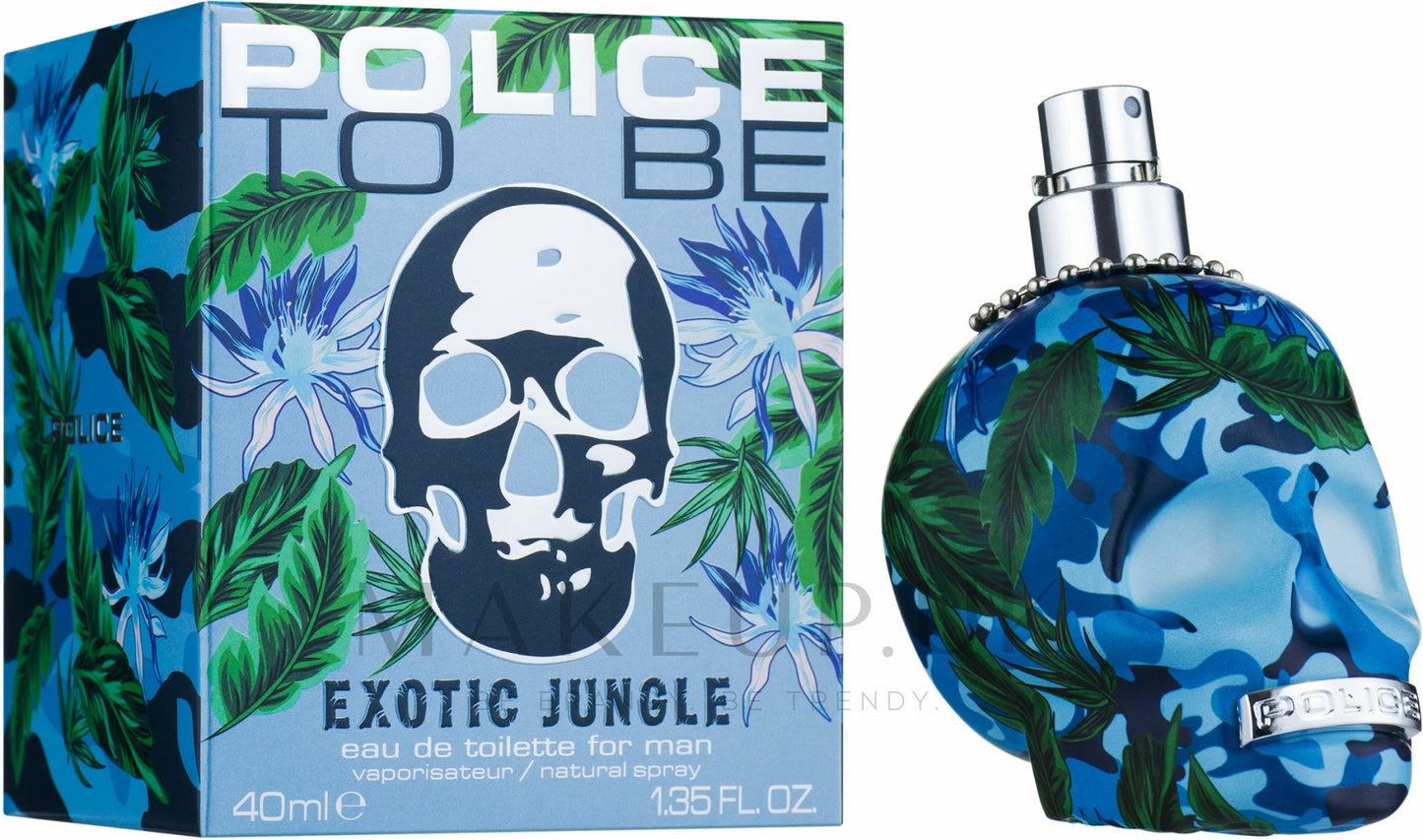 Police Colognes    Men    Police To Be Exotic Jungle    40 ml Eau De Toilette Spray