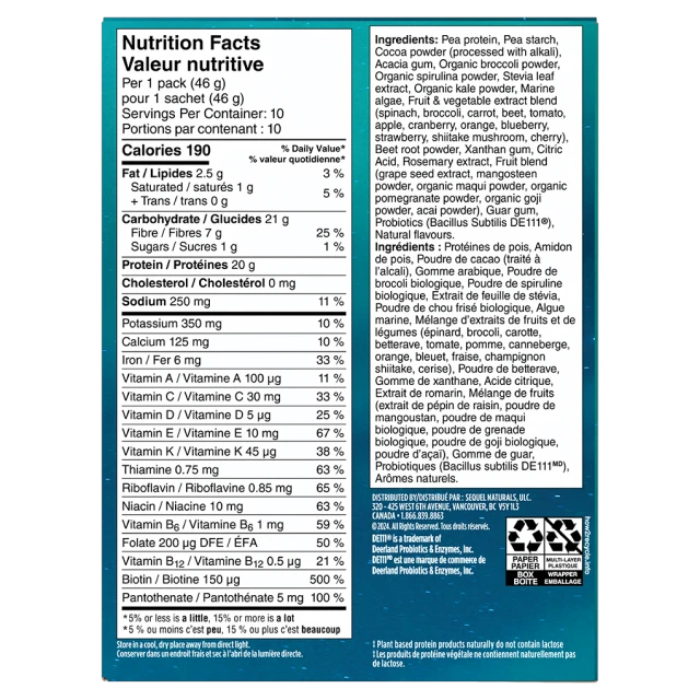 Vega One All In One Shake - Chocolate (10x46g)